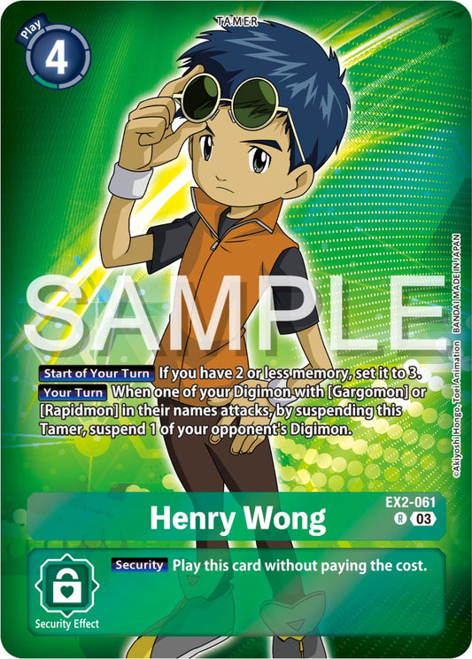 Henry Wong (Reprint) [ST-17 - EX2-061 R]