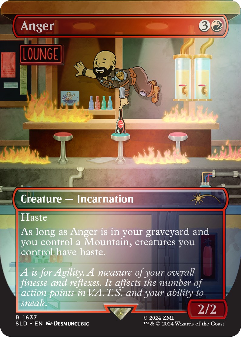 Anger (Rainbow Foil)