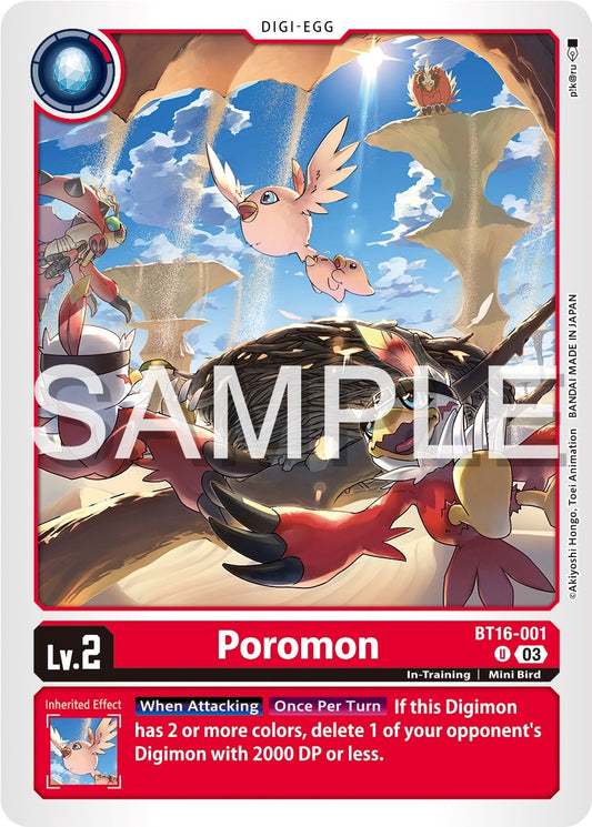 Poromon [BT16 - BT16-001 U]