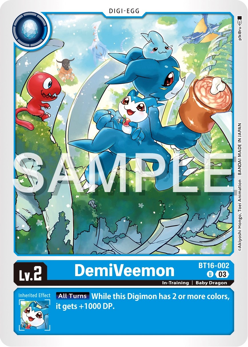 DemiVeemon [BT16 - BT16-002 U]