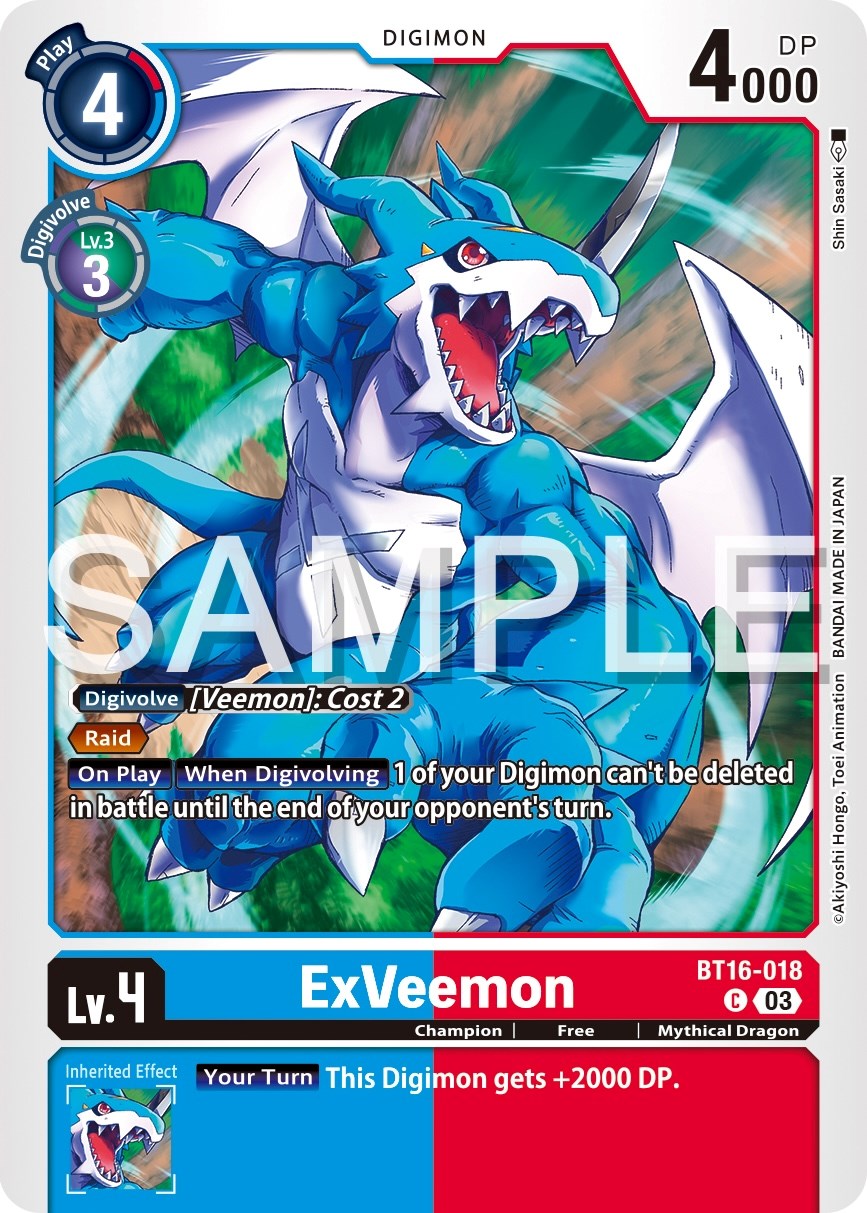 ExVeemon [BT16 - BT16-018 C]