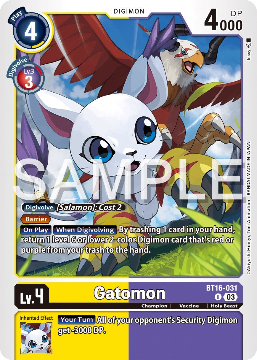 Gatomon [BT16 - BT16-031 U]