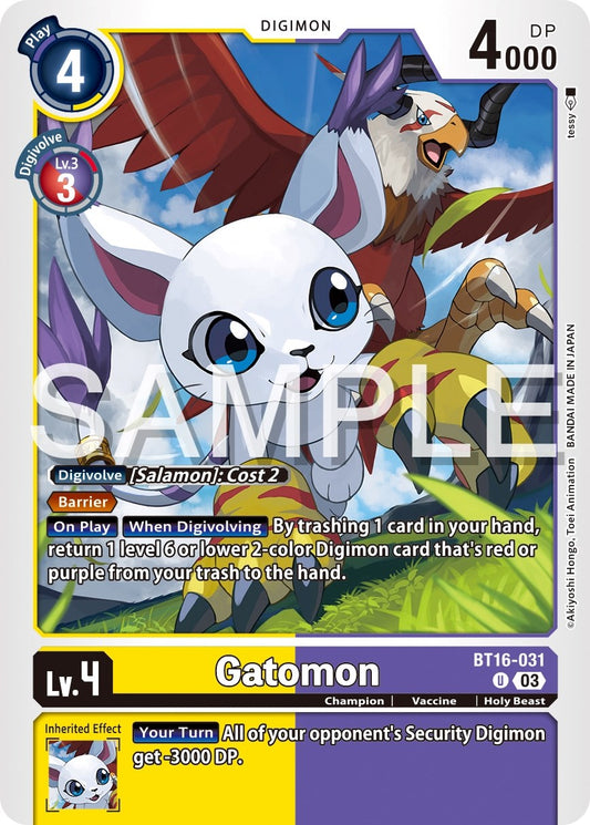 Gatomon [BT16 - BT16-031 U]
