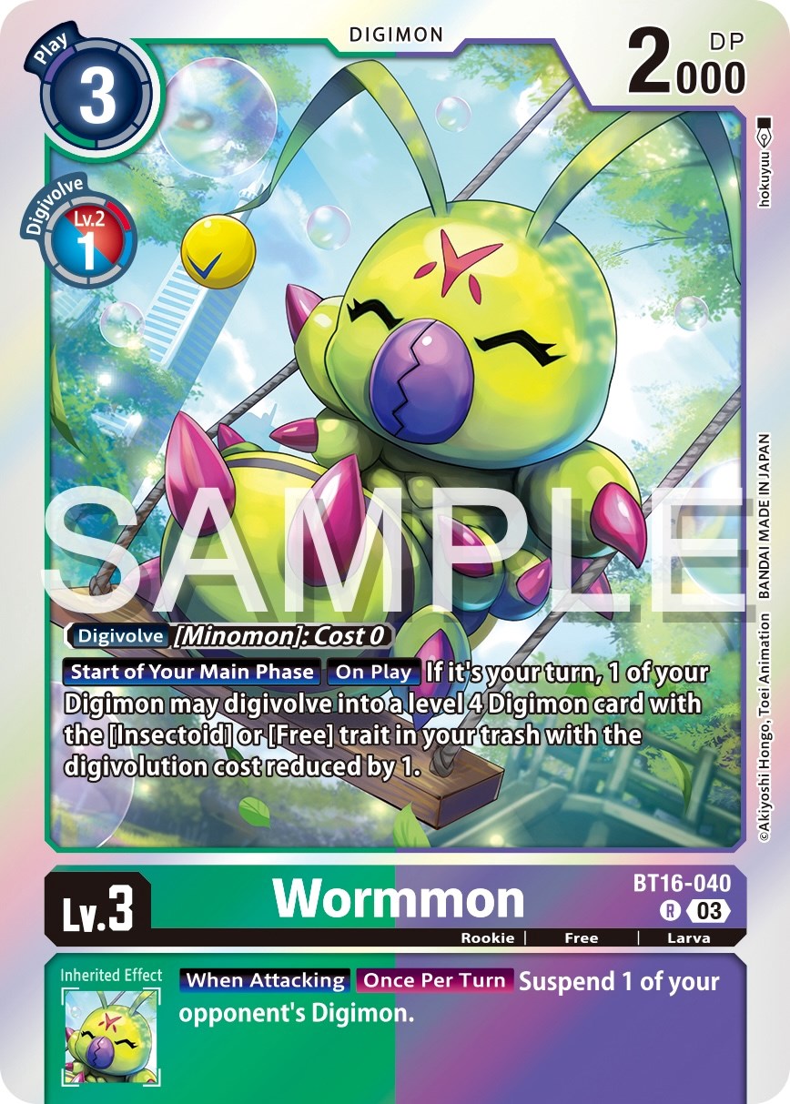 Wormmon [BT16 - BT16-040 R]