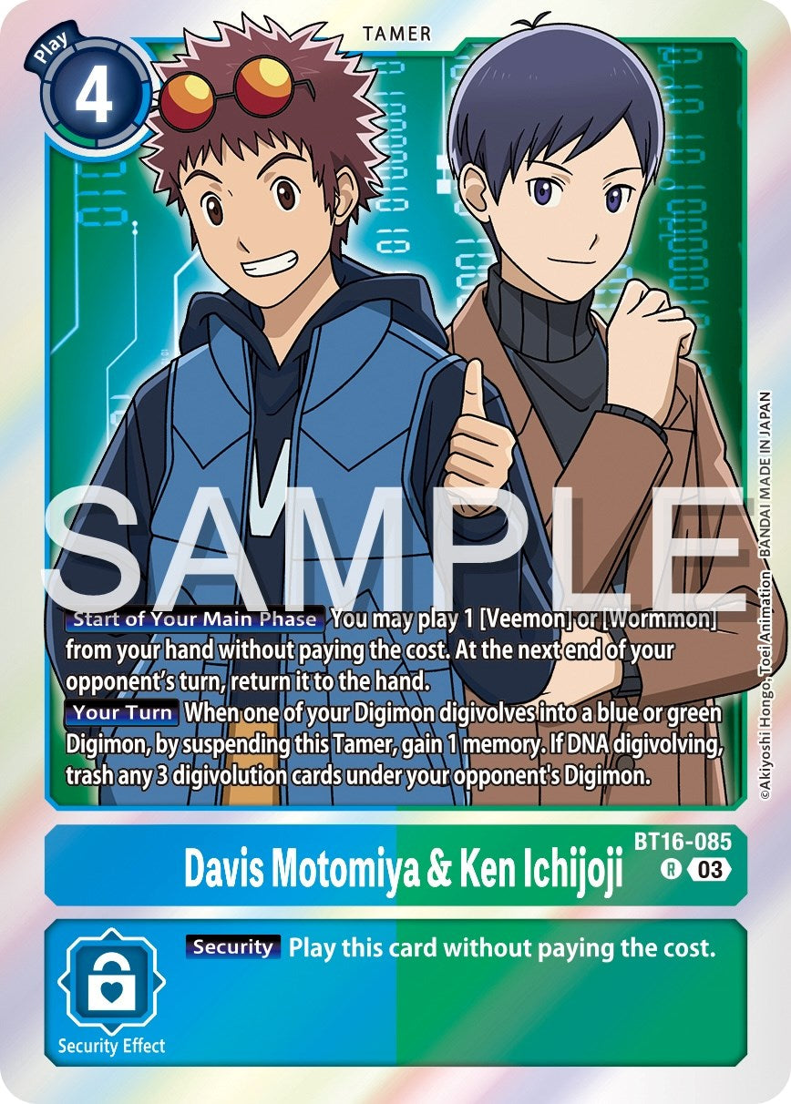 Davis Motomiya & Ken Ichijoji [BT16 - BT16-085 R]