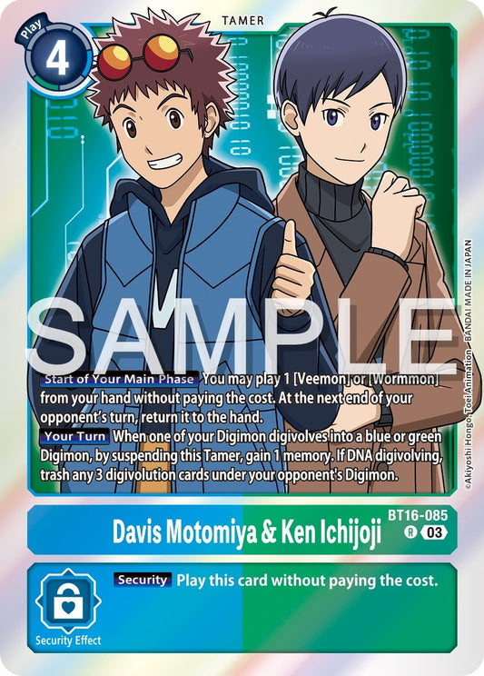 Davis Motomiya & Ken Ichijoji [BT16 - BT16-085 R]