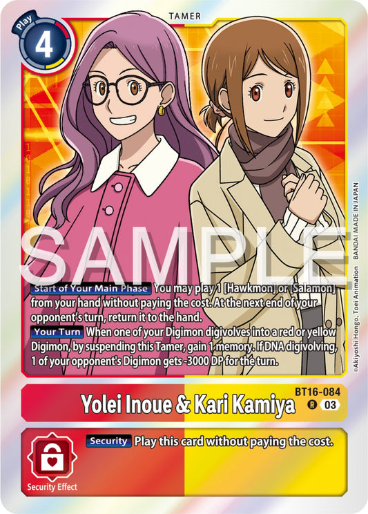 Yolei Inoue & Kari Kamiya [BT16 - BT16-084 R]