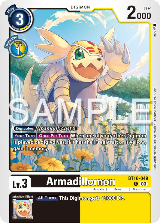 Armadillomon [BT16 - BT16-049 C]