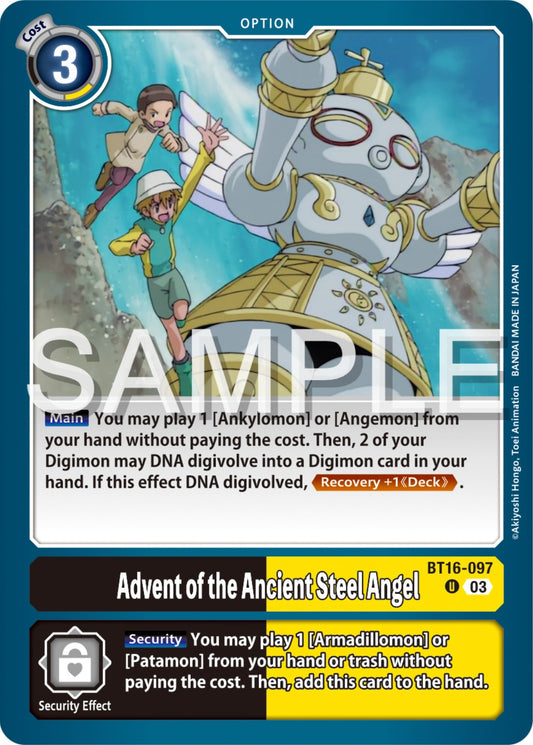 Advent of the Ancient Steel Angel [BT16 - BT16-097 U]