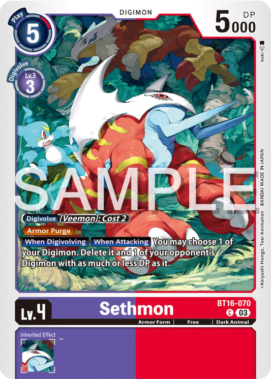 Sethmon [BT16 - BT16-070 C]