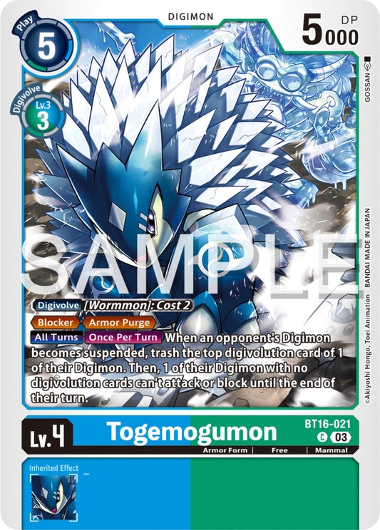 Togemogumon [BT16 - BT16-021 C]