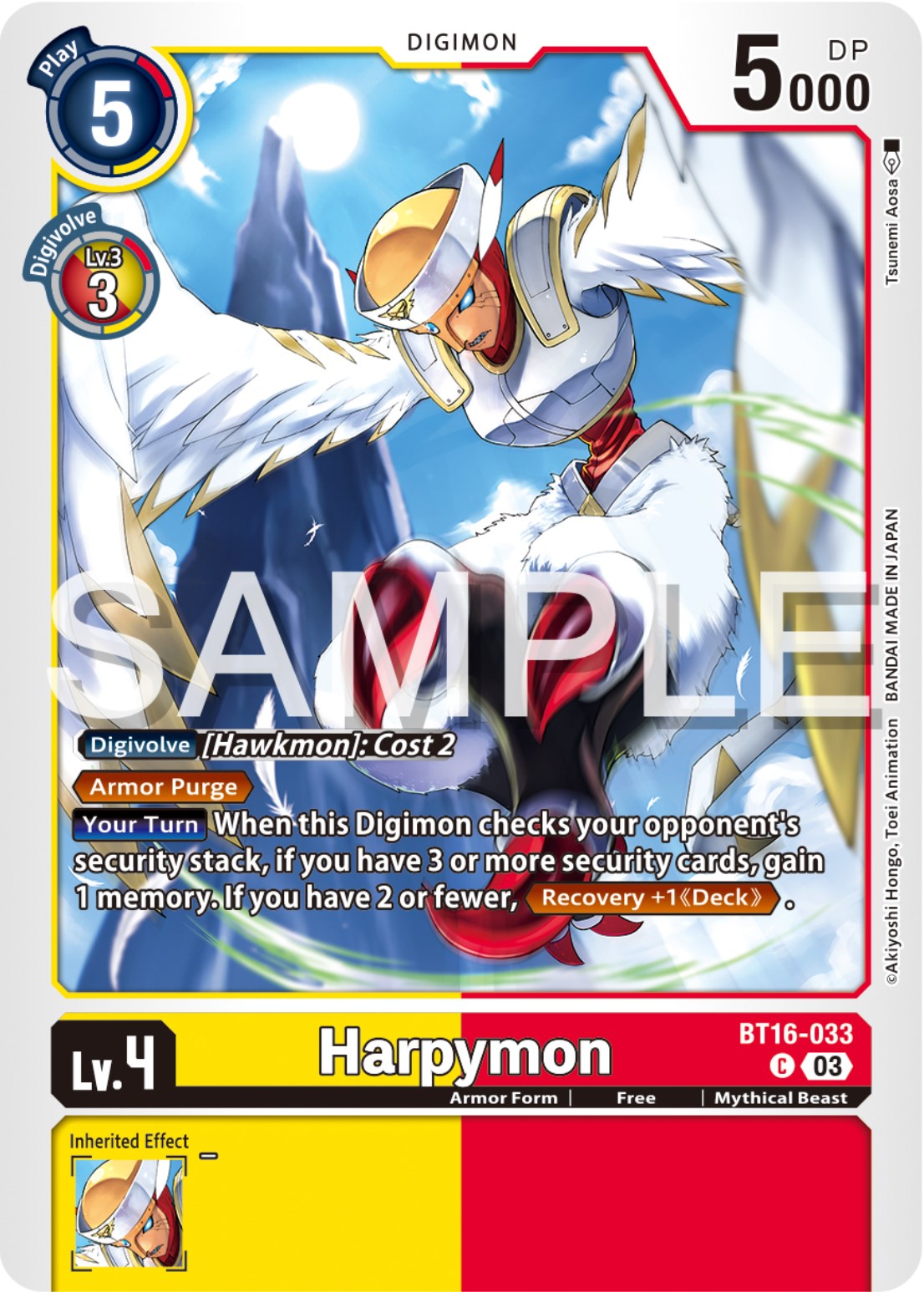 Harpymon [BT16 - BT16-033 C]