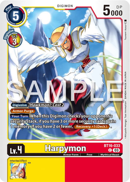 Harpymon [BT16 - BT16-033 C]