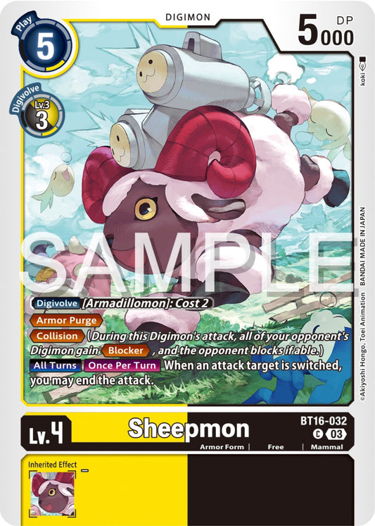 Sheepmon [BT16 - BT16-032 C]
