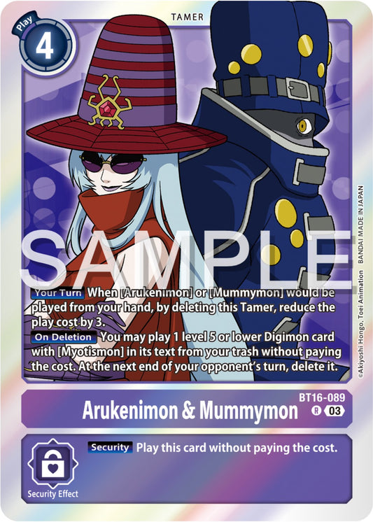 Arukenimon & Mummymon [BT16 - BT16-089 R]