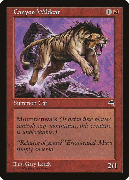 Canyon Wildcat [TMP - 167]