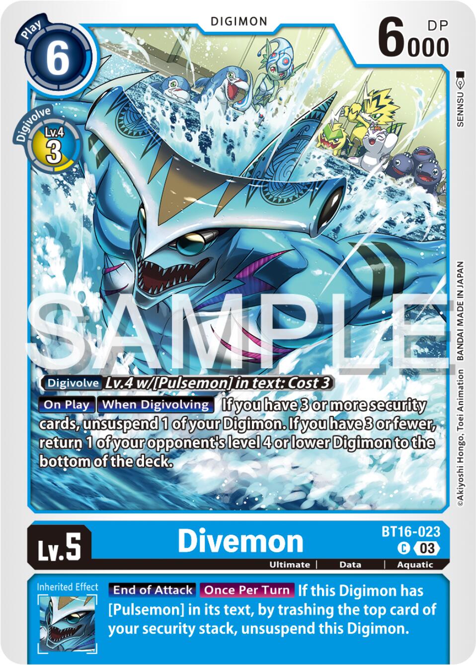 Divemon [BT16 - BT16-023 C]
