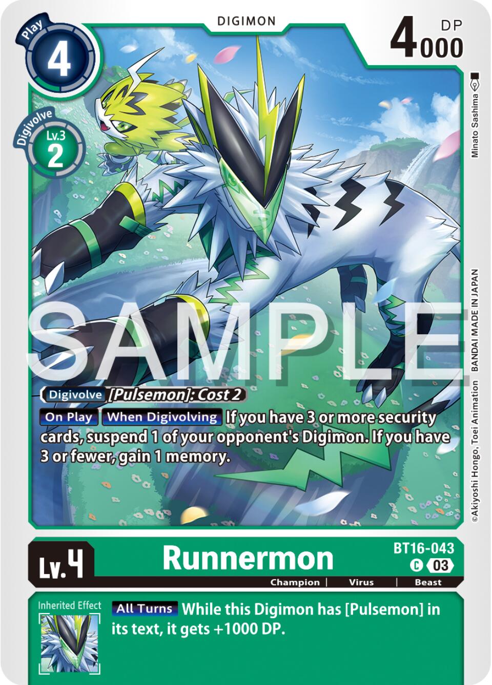 Runnermon [BT16 - BT16-043 C]
