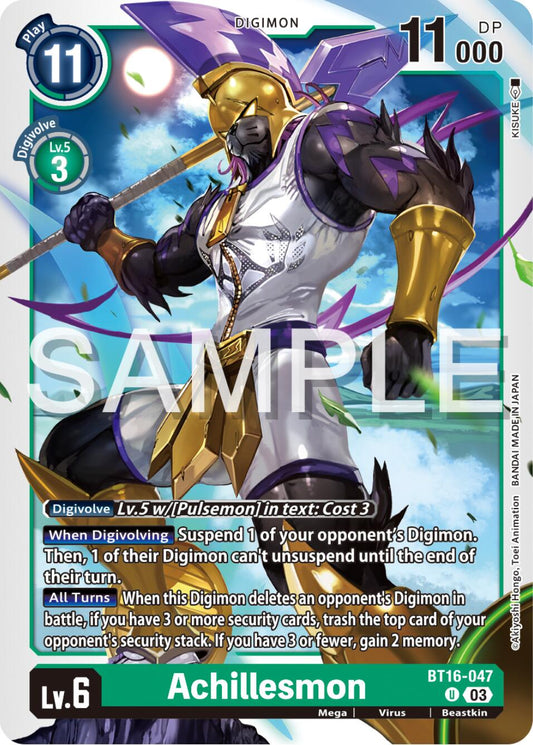 Achillesmon [BT16 - BT16-047 U]