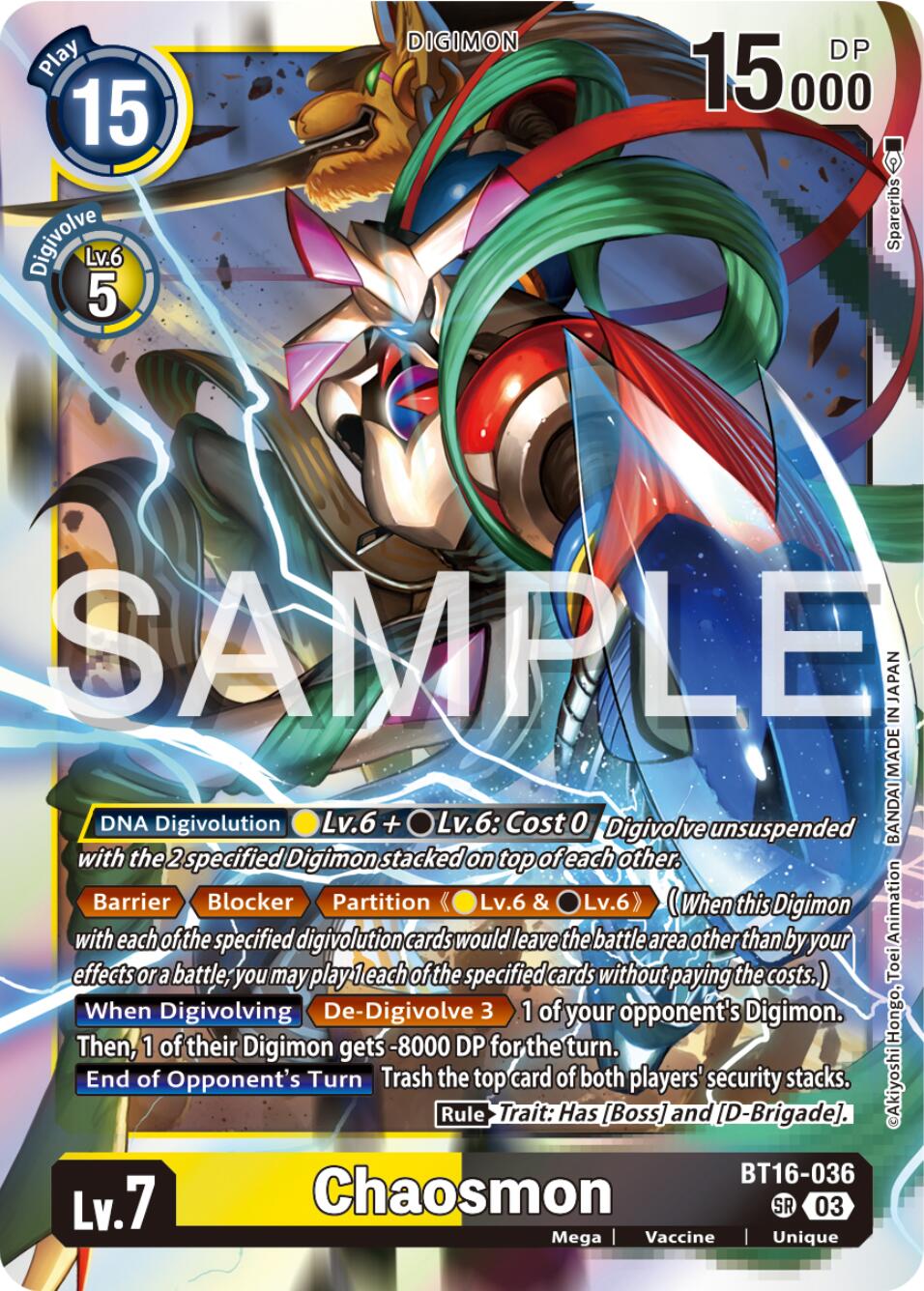 Chaosmon [BT16 - BT16-036 SR]