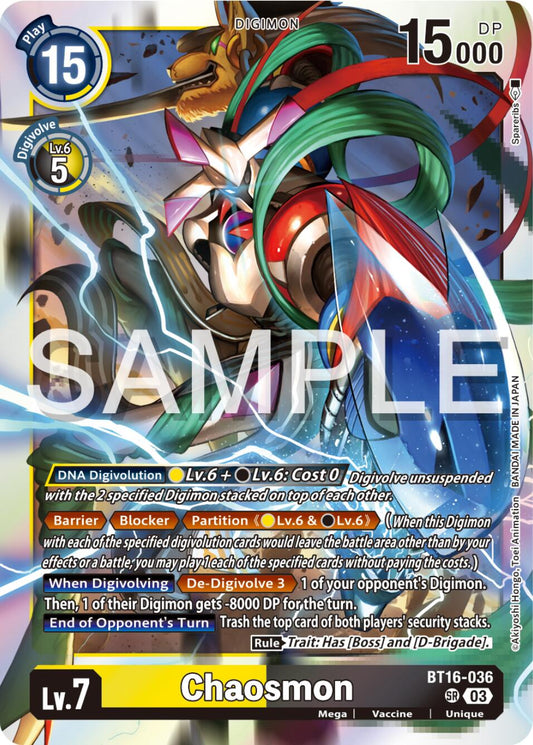 Chaosmon [BT16 - BT16-036 SR]