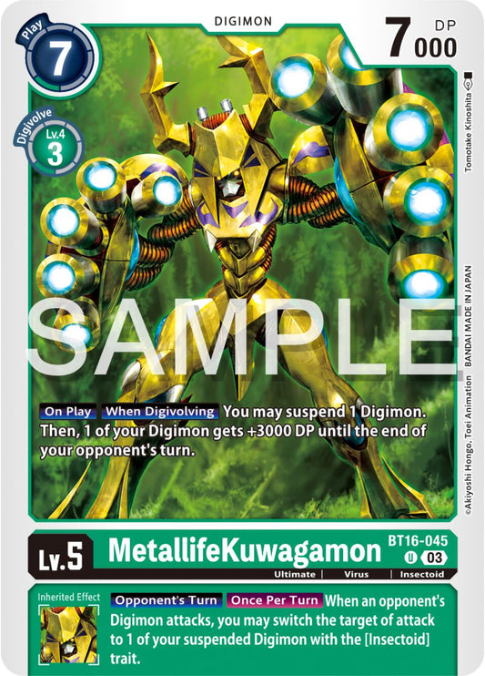 MetallifeKuwagamon [BT16 - BT16-045 U]