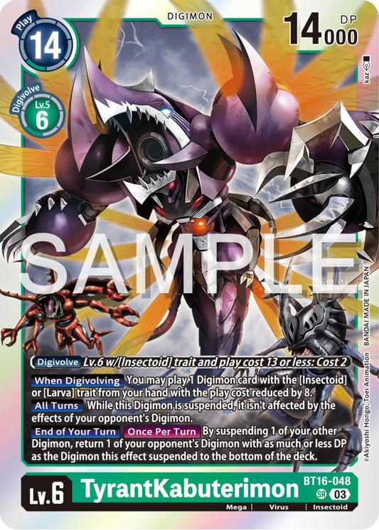 TyrantKabuterimon [BT16 - BT16-048 SR]