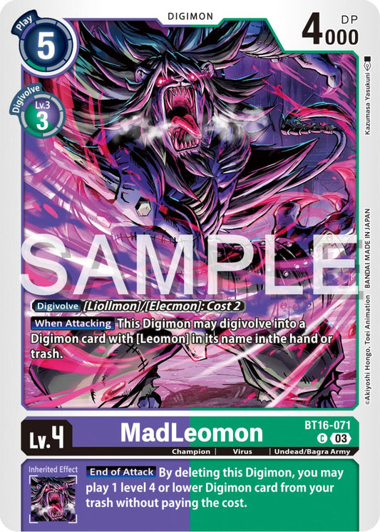 MadLeomon [BT16 - BT16-071 C]