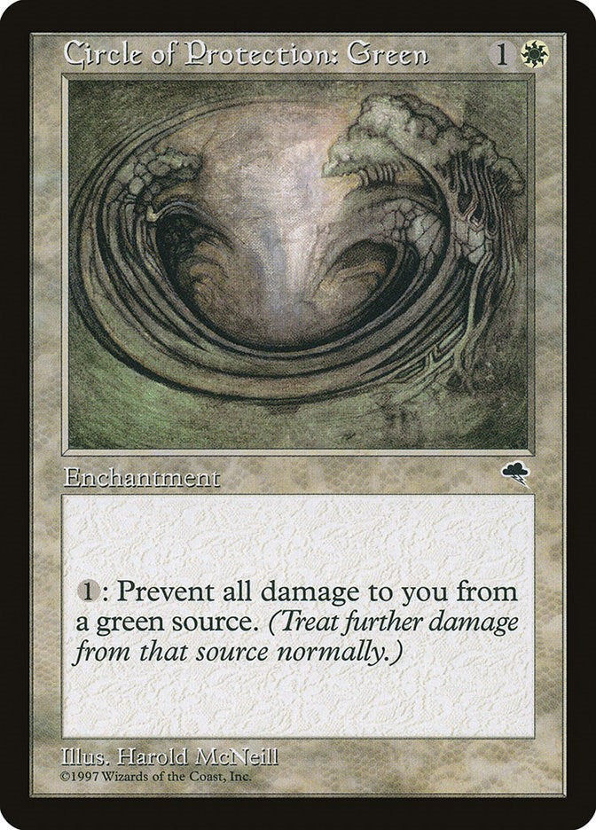 Circle of Protection: Green [TMP - 10]