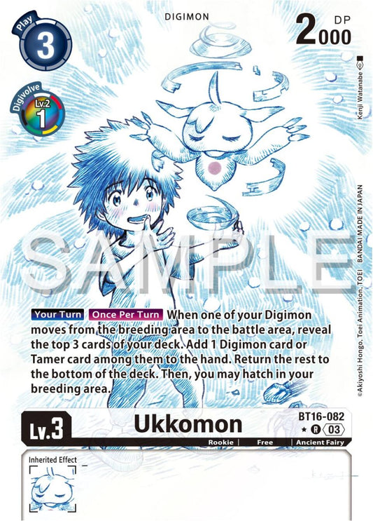 Ukkomon (Alternate Art) [BT16 - BT16-082 R]