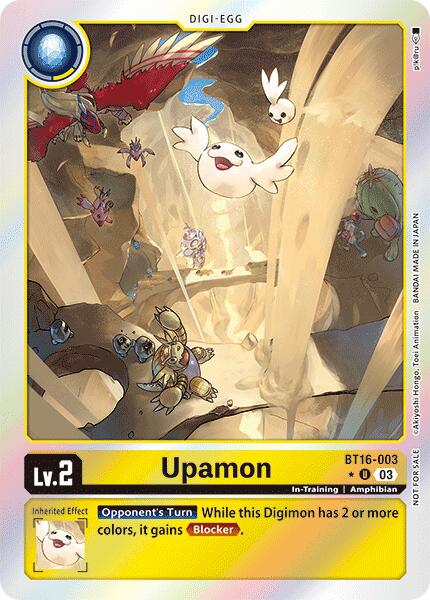 Upamon (Box Promotion Pack: Beginning Observer) [BT16 - BT16-003 U]