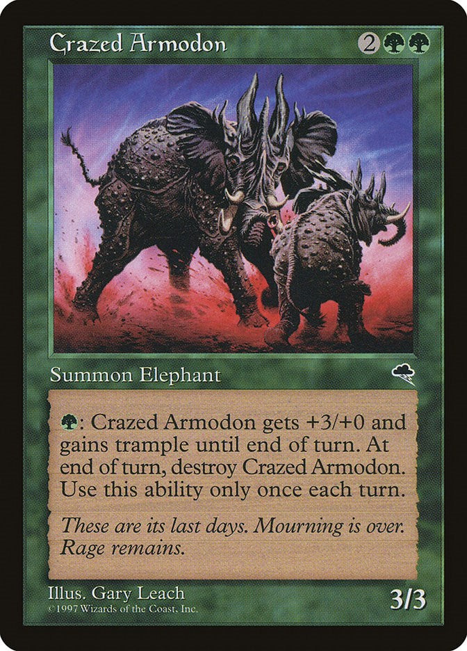 Crazed Armodon [TMP - 220]