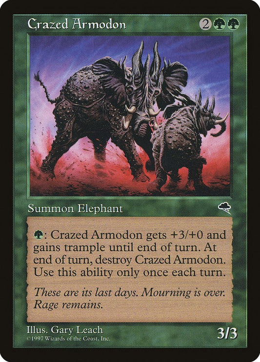 Crazed Armodon [TMP - 220]