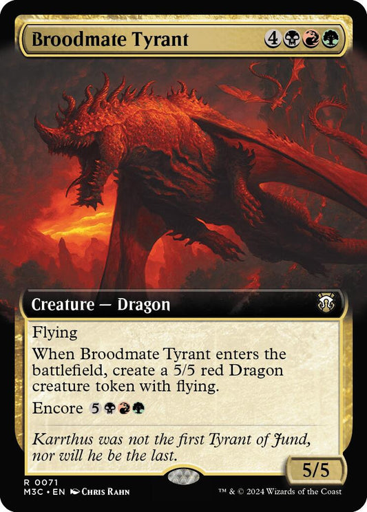 Broodmate Tyrant (Extended Art)