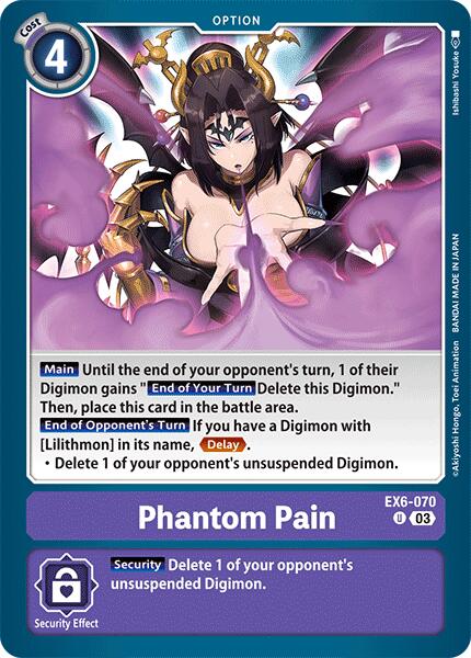 Phantom Pain [EX06 - EX6-070 U]