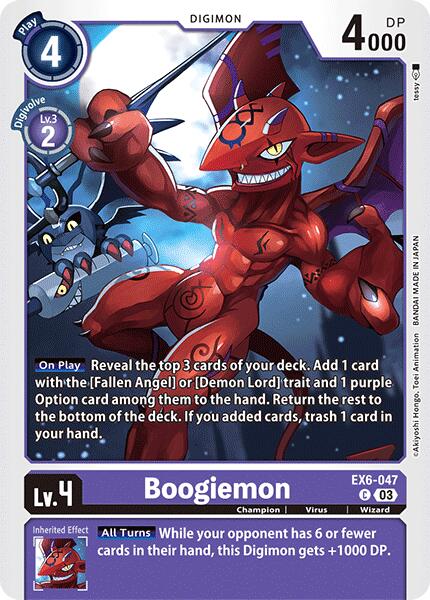 Boogiemon [EX06 - EX6-047 C]