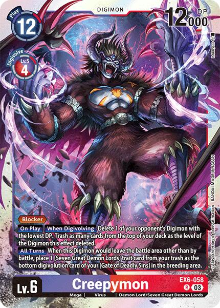 Creepymon [EX06 - EX6-058 R]