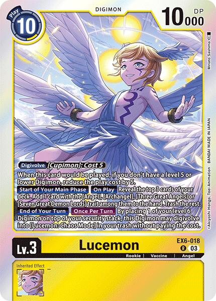 Lucemon [EX06 - EX6-018 R]