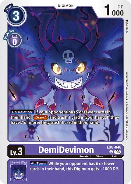 DemiDevimon [EX06 - EX6-046 C]