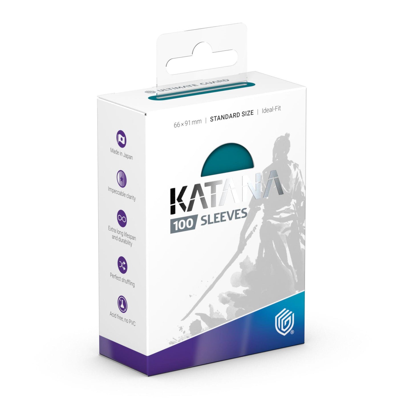 Katana Standard Size Sleeves - Great Wave (100-Pack) [000]