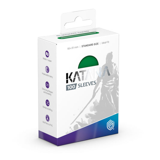 Katana Standard Size Sleeves - Jade Garden (100-Pack) [000]
