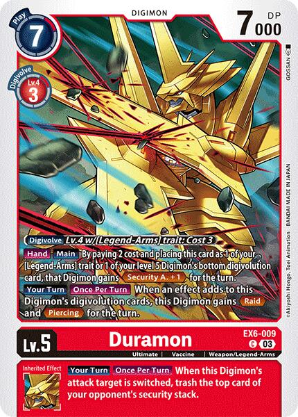 Duramon [EX06 - EX6-009 C]