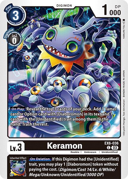 Keramon [EX06 - EX6-036 C]