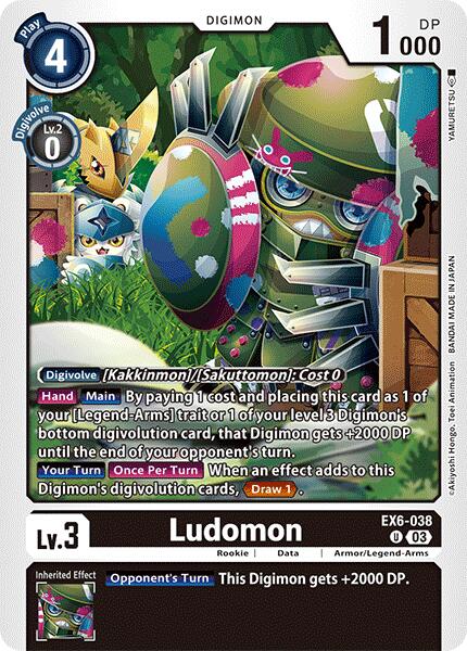 Ludomon [EX06 - EX6-038 U]