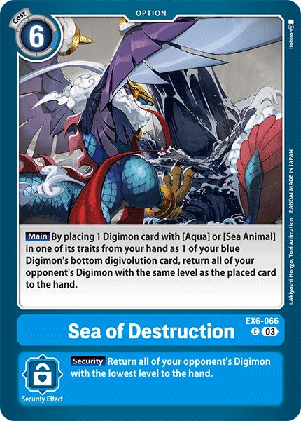 Sea of Destruction [EX06 - EX6-066 C]