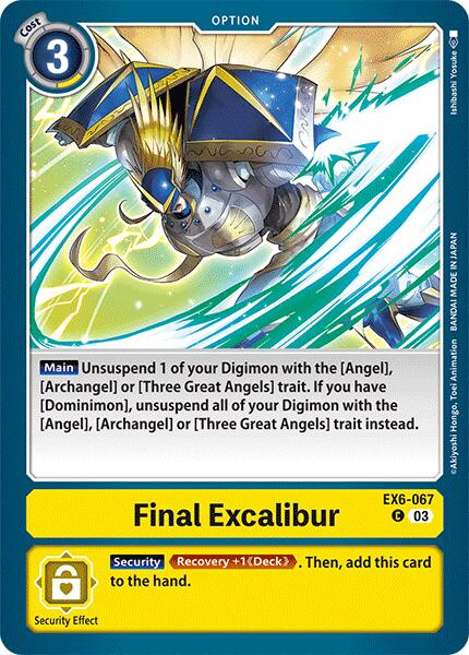 Final Excalibur [EX06 - EX6-067 C]