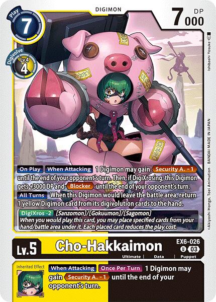 Cho-Hakkaimon [EX06 - EX6-026 U]