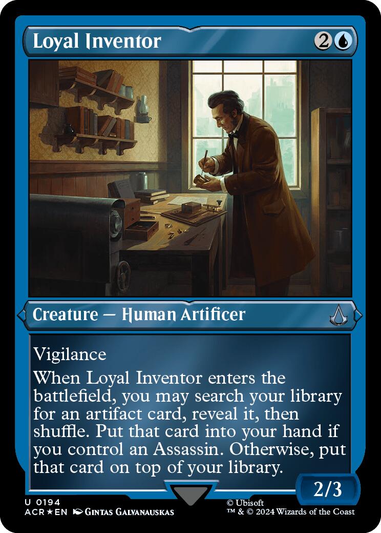 Loyal Inventor (Foil Etched)