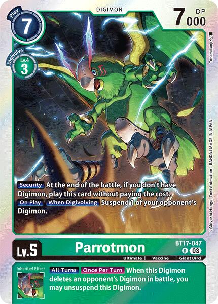 Parrotmon [BT17 - BT17-047 R]