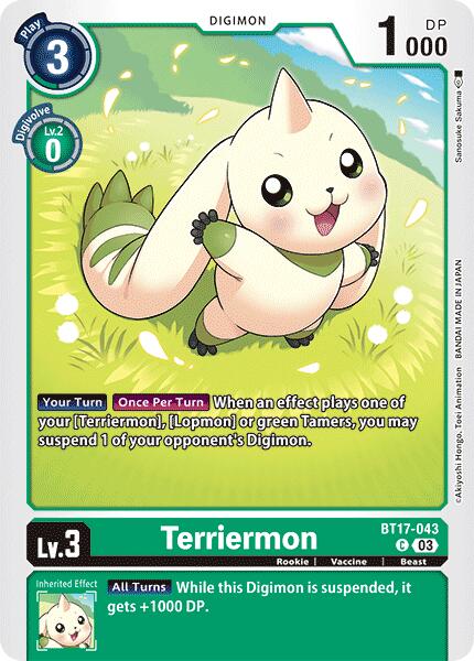 Terriermon [BT17 - BT17-043 C]
